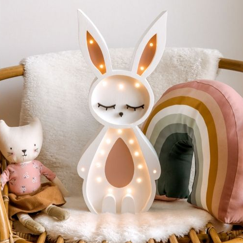 lampka do pokoju dziecięcego królik